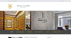 Desktop Screenshot of barioniecarvalho.com.br